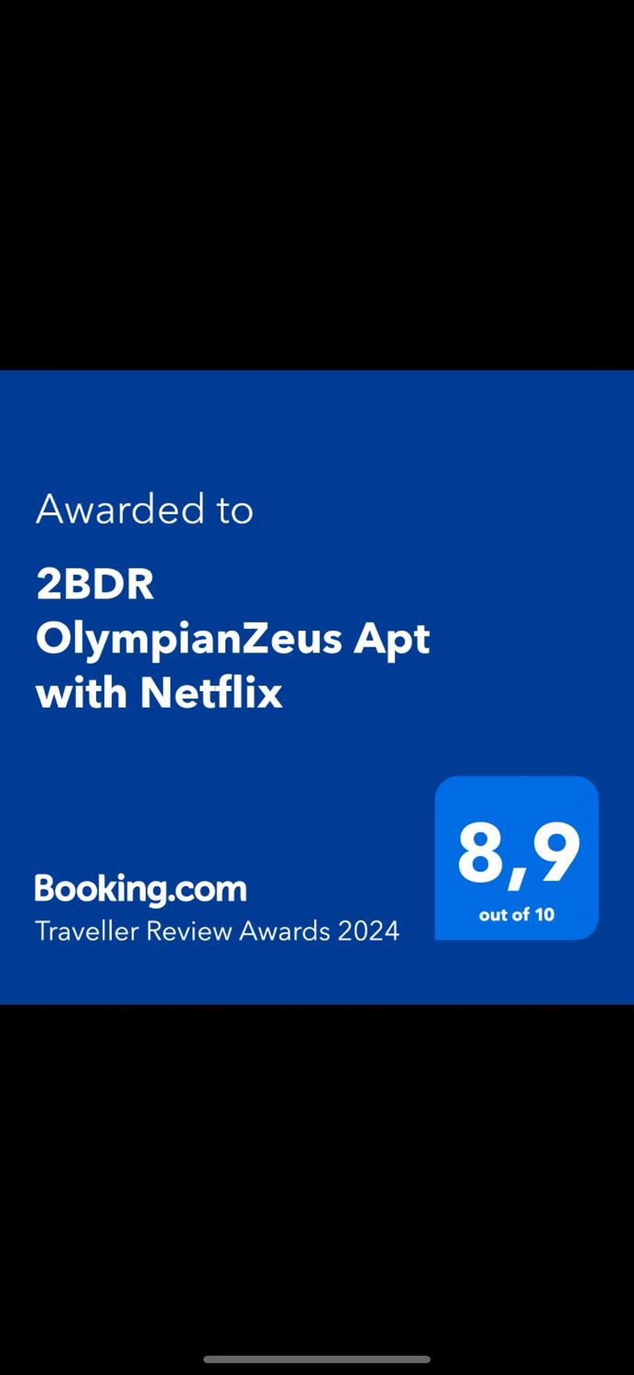 2Bdr Olympianzeus Apt With Netflix Αθήνα Εξωτερικό φωτογραφία